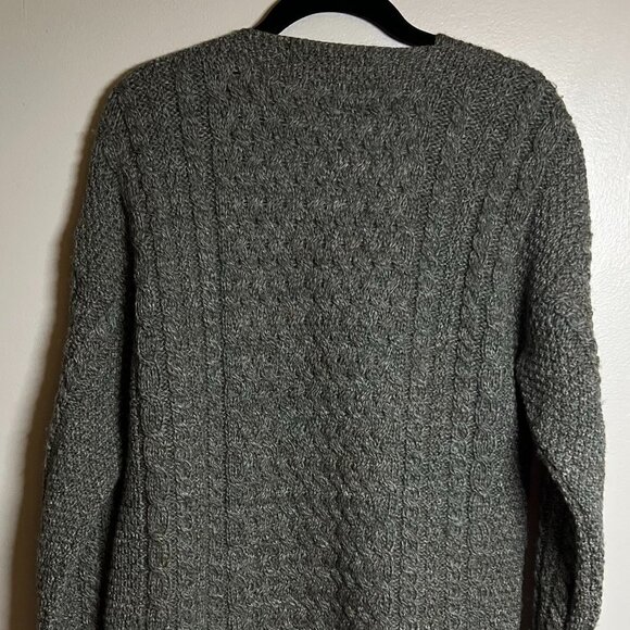 Inis Crafts Wool Cardigan Sweater Size M - Picture 3 of 5